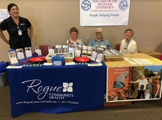 Rogue Community Health resource table
