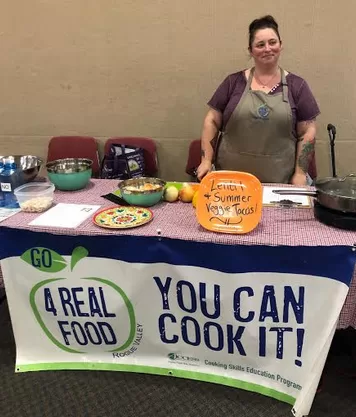 ACCESS’s Cooking Skills Education Program provided health cooking demonstrations